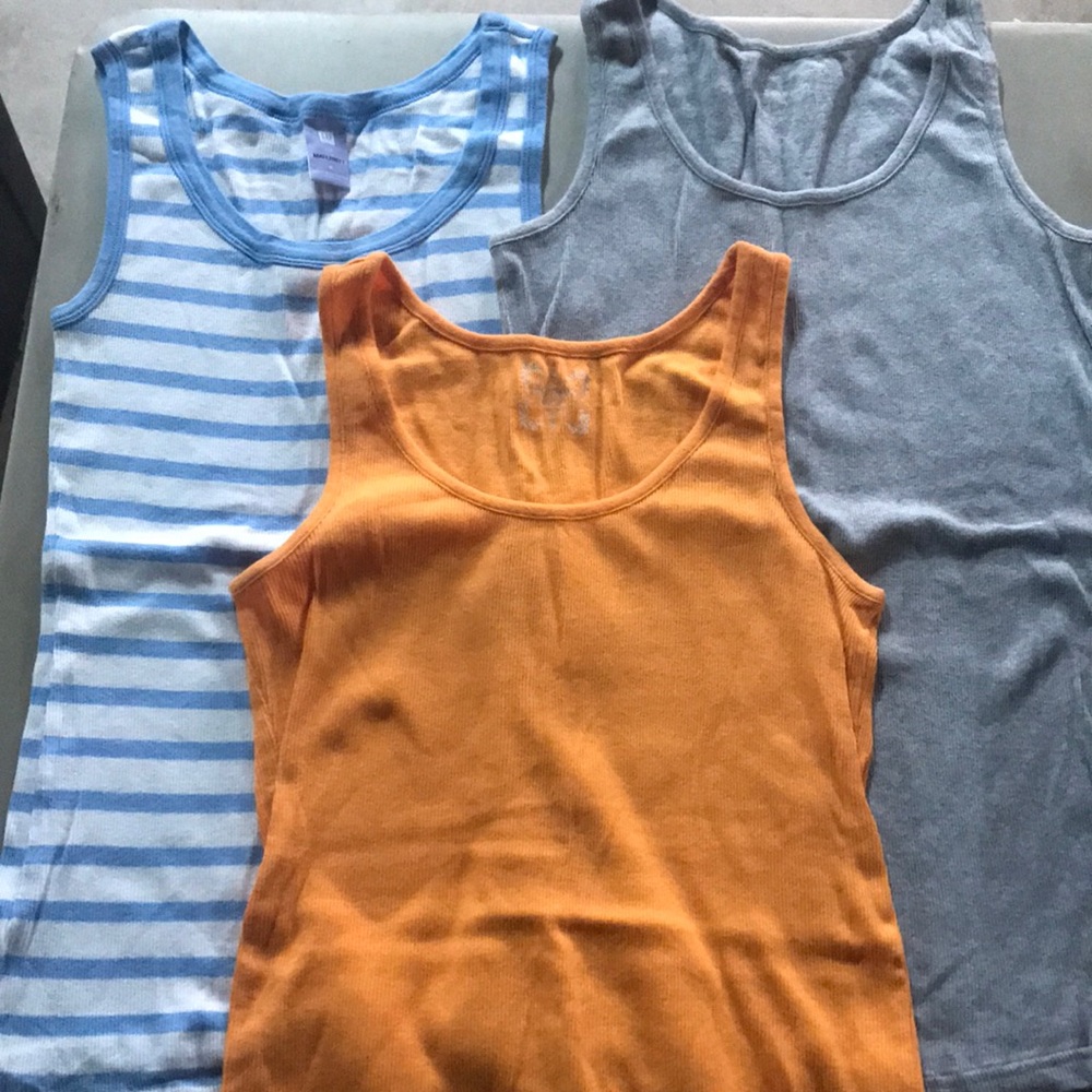 Ribbed maternity tank lot